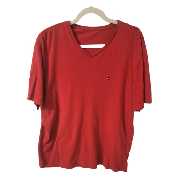 Tommy Hilfiger Red Tshirt - Picture 1 of 4